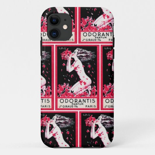 1922 Franse parfum Odorantis Case-Mate iPhone Case (Achterkant)