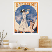 1922 la Parisienne Golf Print (Keuken)