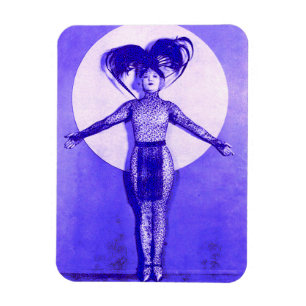 1922 oddball filmster opstaan - blauw magneet