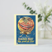 1922 - Omhoog en bij 'Em Briefkaart (Staand voorkant)