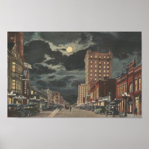 1922 Tryon Street ~ Charlotte NC Poster