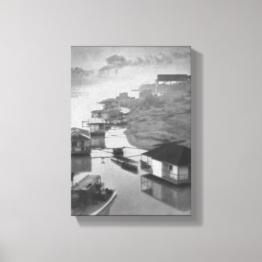 1922  zwarte en witte fornuizen canvas afdruk (Voorkant)