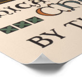 1923 Affiche D'Une Église Avec Fenêtre En Verre Ti (Coin)