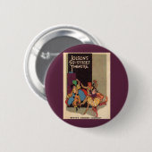 1923 Al Jolson's theaterbedekking Ronde Button 5,7 Cm (Voorkant /achterkant)