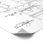 1923  Osteopathisch Tafelmodel Kunst Afdrukken Poster (Hoek)