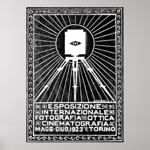 1923 Turijn Photo Expo Poster