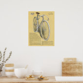 1923 Vintage Ranger Racer Bicycle Ad Art Poster (Cuisine)