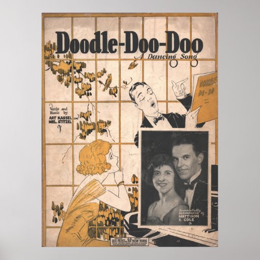 1924 Doodle-Doo-Doo Poster (Voorkant)
