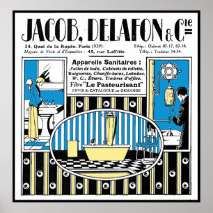 1924 Franse pruimelreclame Poster