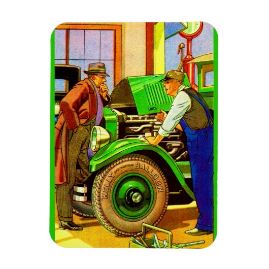 1924 Kelly Springfield ballonbanden Magneet (Verticaal)