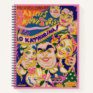 1924 Muziekbedekking "O Katharina" Notitieboek
