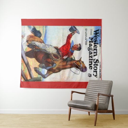 1924 Western Verhaal magazijn in 1924 Wandkleed (In Situ (horizontaal))