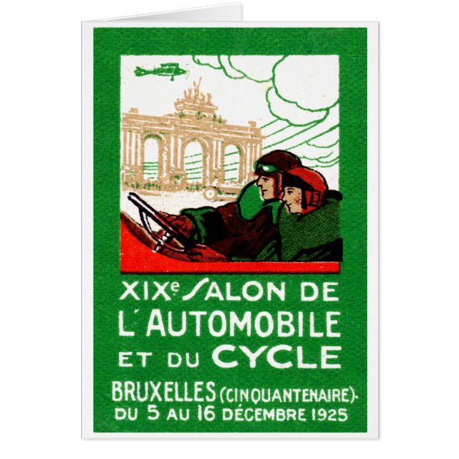 1925 Brussels Automotive Exposition (Voorkant)