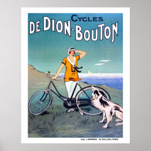 1925 Franse fietsadvertentie Poster