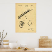 1925 Golf Bag Print (Keuken)