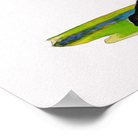  1925 Golfafdrukken Poster (Hoek)