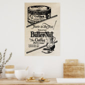 1925  koffie-advertentie poster (Keuken)