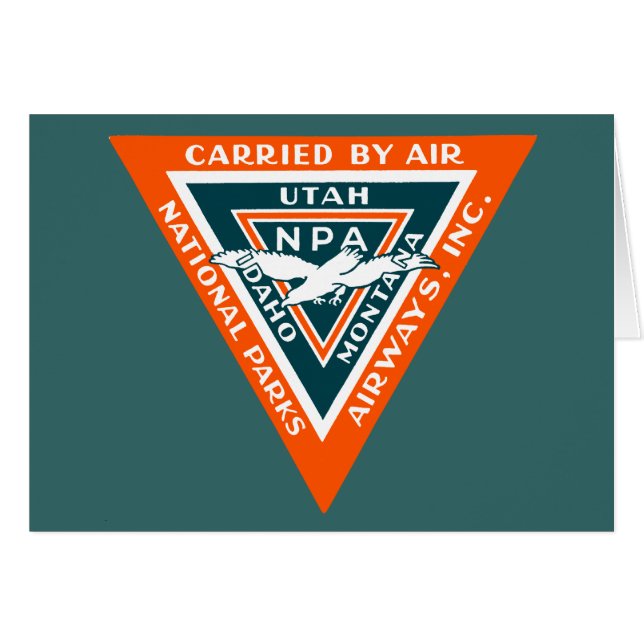 1925 National Parks Airways (Devant horizontal)