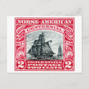 1925 Noordse Amerikaanse Stamp Briefkaart