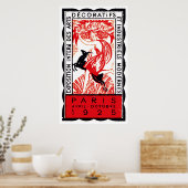 1925 Paris Art Deco Poster (Keuken)