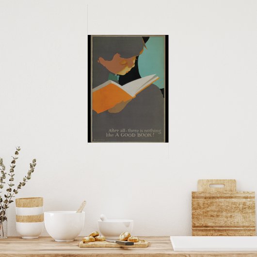 1925 poster van de kinderboekweek (Keuken)