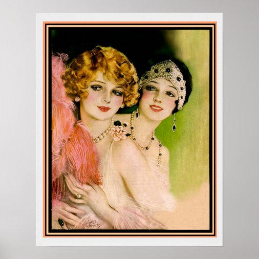 1925 Revue Pictorielle Art Déco Imprimer - Earl Ch (Devant)