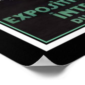 1925 Uitleg Parijs Poster (Hoek)