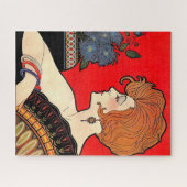 1925 vrouw legpuzzel (Horizontaal)