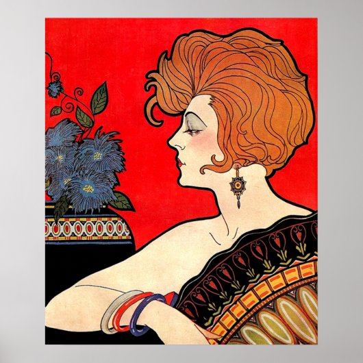 1925 vrouw poster (Voorkant)