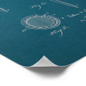 1926 Golf T-shirt Patent Blueprint Art Print (Hoek)