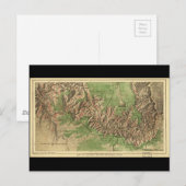 1926 Kaart van het Nationaal Park Arizona van Gran (Voorkant / Achterkant)