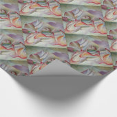 1926 roze roze erwten Georgia O'Keefe Cadeaupapier (Hoek)