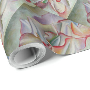 1926 roze roze erwten Georgia O'Keefe Cadeaupapier