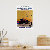  (1927) Great Salt Lake USA Travel Poster (Keuken)