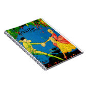 1927 Het Fulton Theater-programma dekt kunst Notitieboek (Rechterzijde)