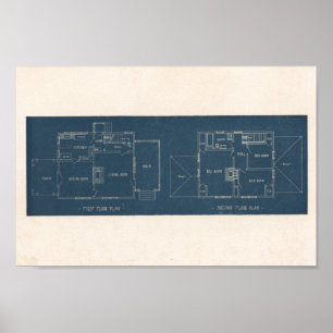  1927-huisontwerp 10A1 Afdrukindeling Poster
