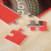 1927 Kelly-Springfield band en twee mannen met sig Legpuzzel (Zijkant)