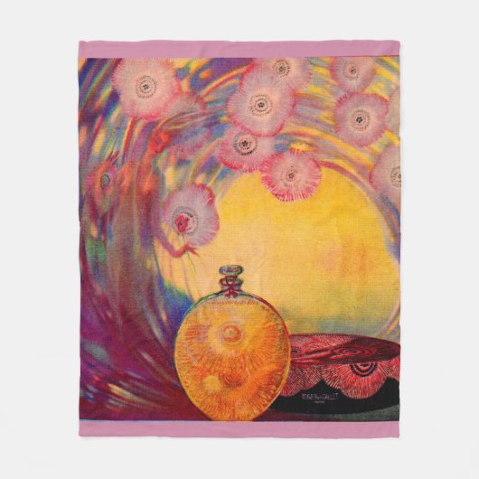 1927 Roger & Gallet parfume en Fleece Deken (Voorkant)