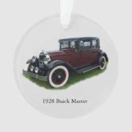 1928 Buick Master acrylversiering Ornament