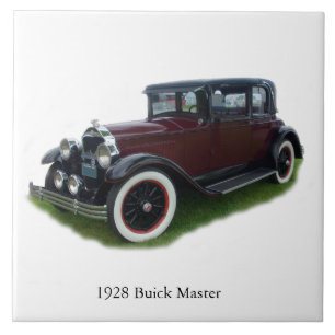 1928 Buick Master tile Tegeltje