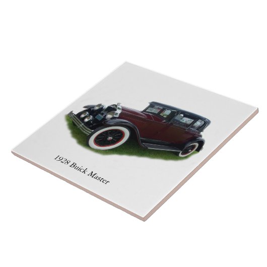 1928 Buick Master tile Tegeltje (Zijkant)