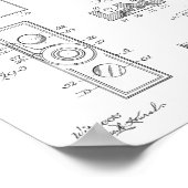 1928  camera patenttekenafdrukken poster (Hoek)