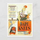 1928 Film Bare Knees Briefkaart (Voorkant)