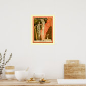 1928 McCall Deco Magazine Hoesje 16x20 Poster (Keuken)