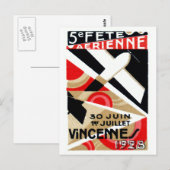 1928 Paris Air Show Briefkaart (Voorkant / Achterkant)