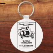 1928 Stanley Steamer Ad Sleutelhanger (Voorkant)