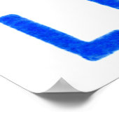 1929 Art Deco Strandbad Lido Luzern Poster (Hoek)