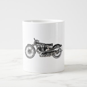 1929 Brough Superior-motorfiets Jumbo Beker