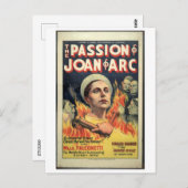 1929 - De passie van Jeanne d'Arc Briefkaart (Voorkant / Achterkant)