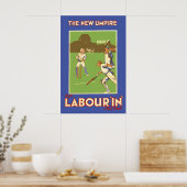 1929 Labour Party Election Poster British (Cuisine)